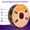 Eryone Glitter/Sparkly/Galaxy Black PLA 1kg cardboard spool #B0104004