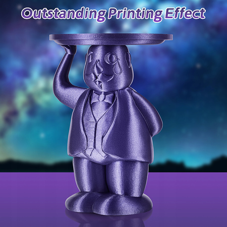 Eryone Glitter/Sparkly/Galaxy Purple PLA 1kg cardboard spool #B0104003