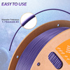 Eryone Glitter/Sparkly/Galaxy Purple PLA 1kg cardboard spool #B0104003