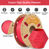 Eryone Red Matte PLA 1kg cardboard spool #B0112041