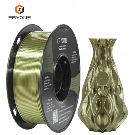 Eryone Ultra Silk PLA 1,75mm 1kg–Bronze Jedwabisty Połysk Wysoka Jakość