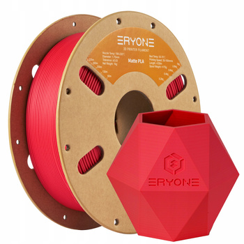 Eryone Red Matte PLA 1kg cardboard spool #B0112041