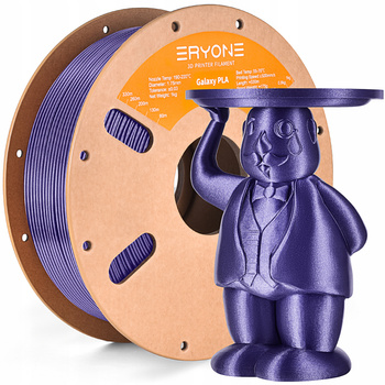 Eryone Glitter/Sparkly/Galaxy Purple PLA 1kg cardboard spool #B0104003
