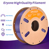 Eryone Glitter/Sparkly/Galaxy Purple PLA 1kg cardboard spool #B0104003