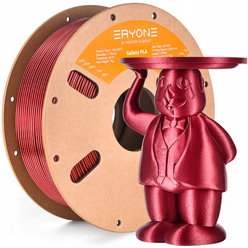 Eryone Glitter/Sparkly/Galaxy Red PLA 1kg cardboard spool #B0104005