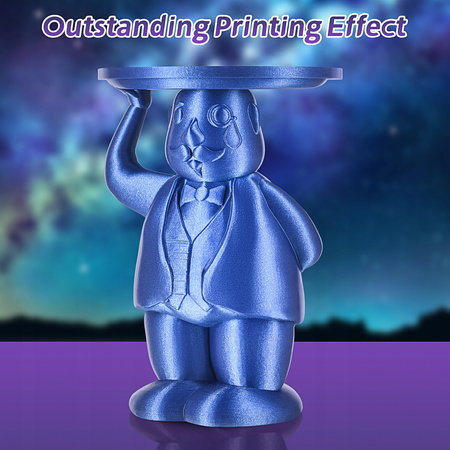 Eryone Glitter/Sparkly/Galaxy Blue PLA 1kg cardboard spool #B0104001