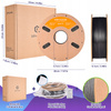 Eryone Glitter/Sparkly/Galaxy Black PLA 1kg cardboard spool #B0104004