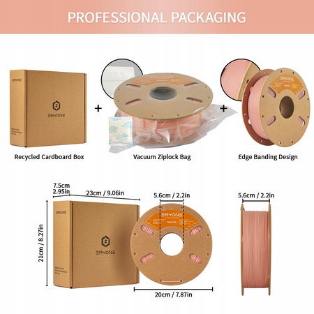 Eryone Skin Matte PLA 1kg cardboard spool #B0112053