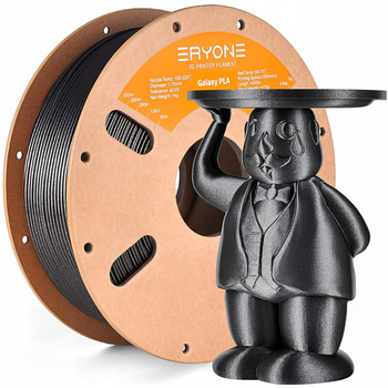 Eryone Glitter/Sparkly/Galaxy Black PLA 1kg cardboard spool #B0104004