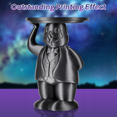 Eryone Glitter/Sparkly/Galaxy Black PLA 1kg cardboard spool #B0104004