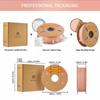 Eryone Red Wax Matte PLA 1kg cardboard spool #B0112052