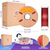 Eryone Glitter/Sparkly/Galaxy Red PLA 1kg cardboard spool #B0104005