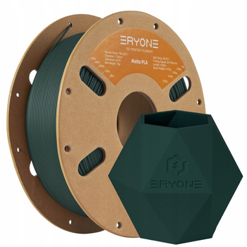 Eryone Black Forest Green Matte PLA 1kg cardboard spool #B0112061