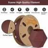 Eryone Ruby Red Matte PLA 1kg cardboard spool #B0112062