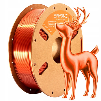Eryone Ultra Silk PLA 1,75mm 1kg–SilkCopper Jedwabisty Połysk Wysoka Jakość