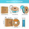 Eryone Aqua Blue Matte PLA 1kg cardboard spool #B0112037