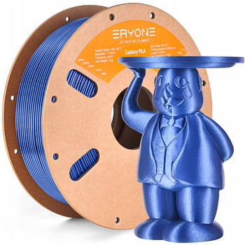 Eryone Glitter/Sparkly/Galaxy Blue PLA 1kg cardboard spool #B0104001