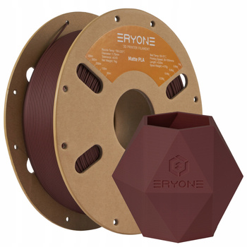 Eryone Ruby Red Matte PLA 1kg cardboard spool #B0112062